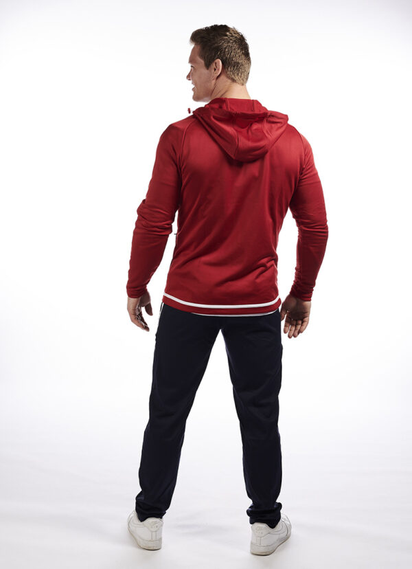 IPPON GEAR Team Hoodie Fighter rood-wit - Afbeelding 5